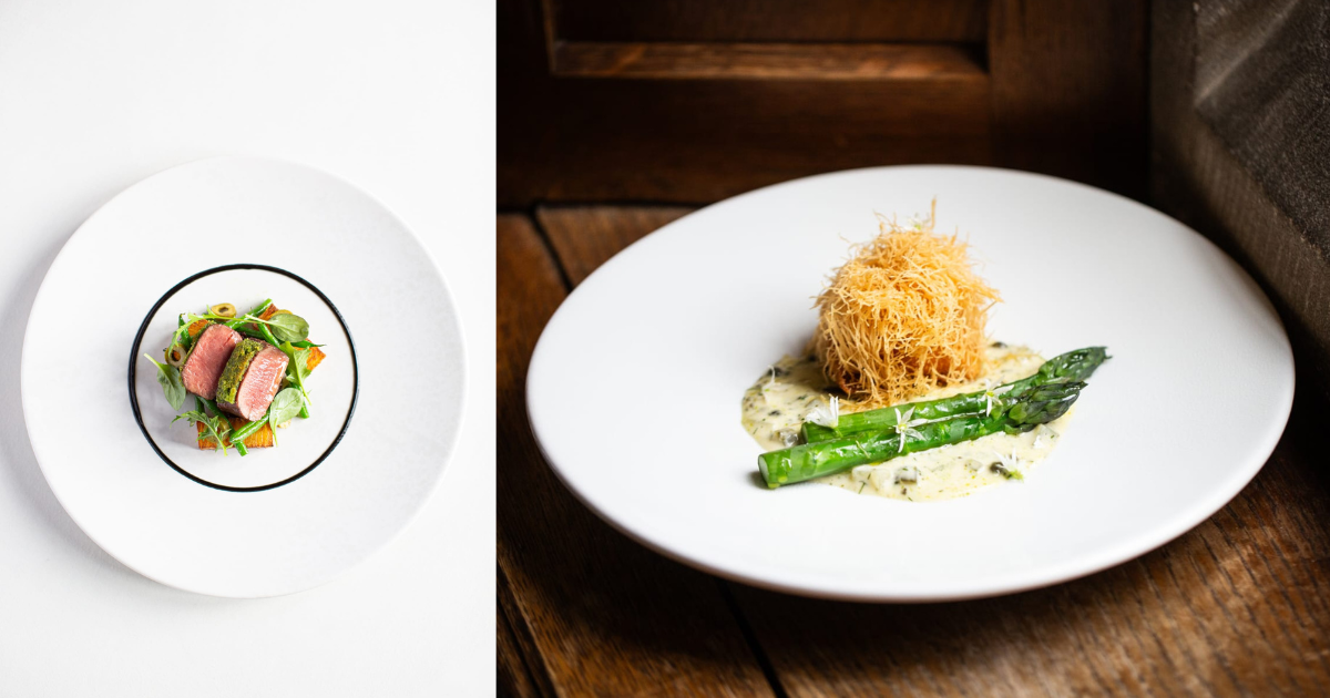 Stu Deeley's food at The Warwick at Mallory Court